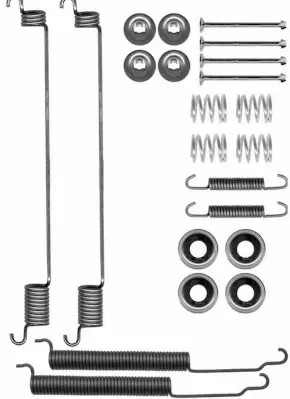 Kit de montaje de zapatas de freno traseras Nissan Patrol K260