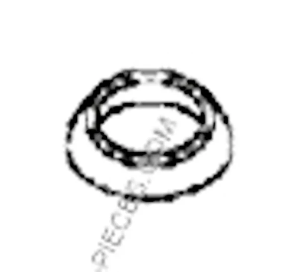 Junta, tubo de escape para Peugeot 206 (2A/C)