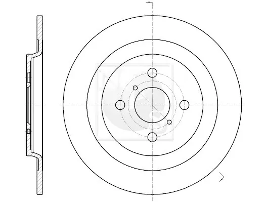 Frenos traseros para Toyota Yaris  P13