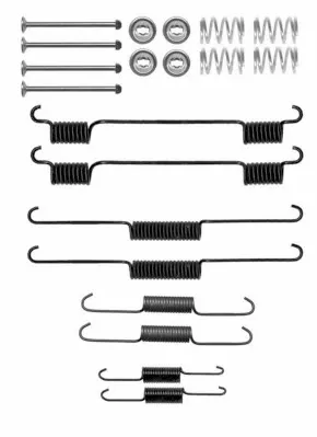 Kit de montaje de zapatas de freno traseras KIA Carnival I