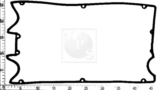 Junta de la tapa de válvulas del motor Mitsubishi Eclipse 1 (D22A, D27A)