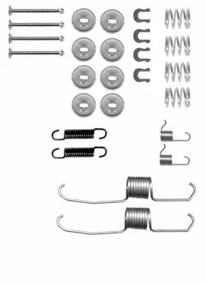 Kit de montaje de zapatas de freno traseras Toyota Celica T16