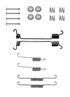 Kit de montaje de zapatas de freno traseras Nissan Micra K11