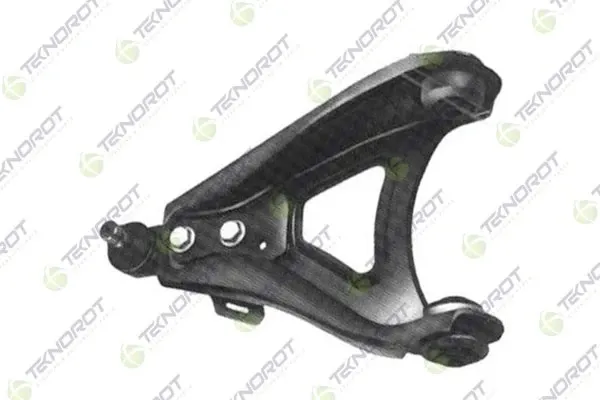 Brazo inferior izquierdo de la suspensión delantera R526 Teknorot