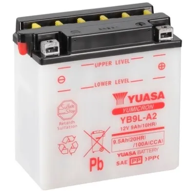 Batería de arranque YUASA YB9LA2