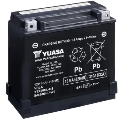 Batería de arranque YUASA YTX20HLBSPW