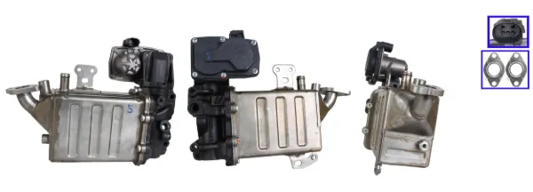 Enfriador de recirculación de gases de escape EGR LEV1520 Lucas
