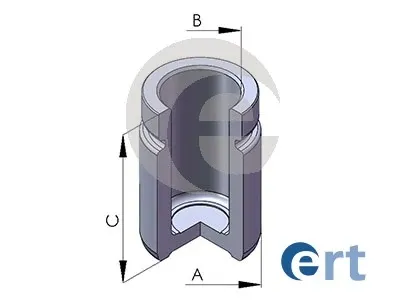 Émbolo de la pinza de freno trasera 150703C ERT