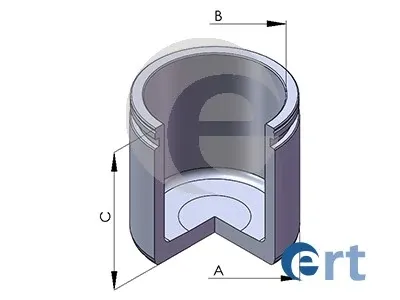 Émbolo de la pinza de freno delantera 150550C ERT