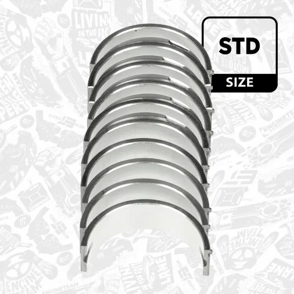 Juego de cojinetes de cigüeñal, estándar, STD 03F105561A VAG