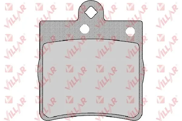 6260726 Villar pastillas de freno traseras