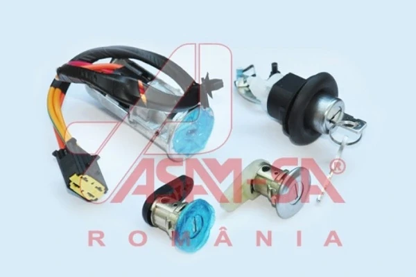 Juego de cerradura de puerta con interruptor de encendido y llaves ASAM 32145