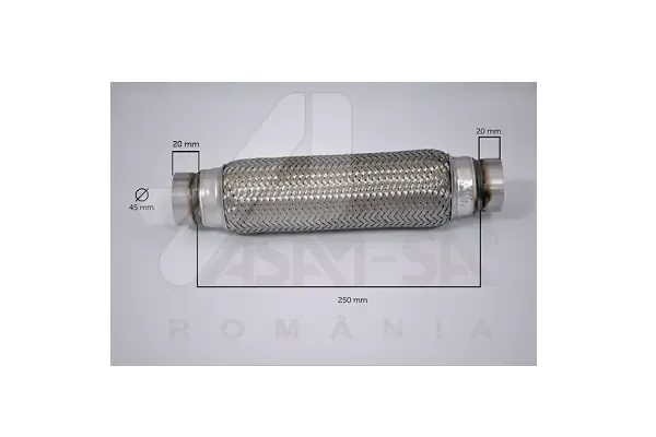 Tubo flexible de escape 60094 Asam