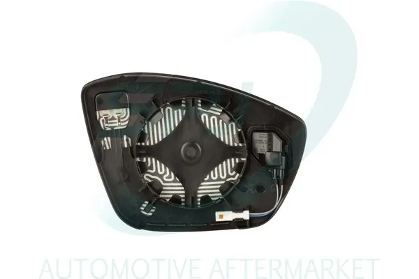 Cristal de espejo retrovisor derecho 9839237680 Peugeot/Citroen