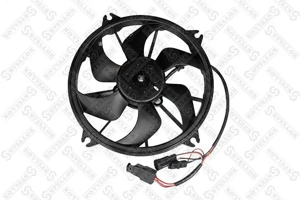 00001253R8 Peugeot/Citroen ventilador (rodete +motor refrigeración del motor con electromotor completo)