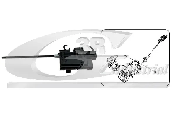 Motor tapa combustible Renault Clio III
