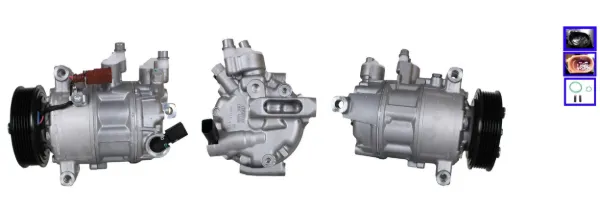 Compresor de aire acondicionado 700511249 DRI