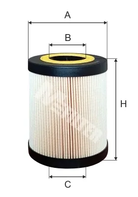 Filtro de aceite TE611 Mfilter