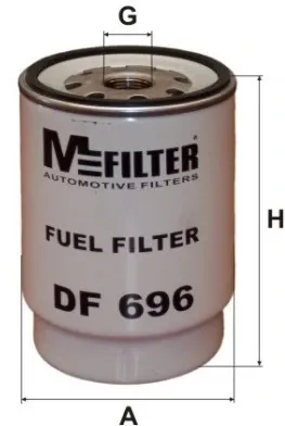 Filtro de combustible DF696 Mfilter