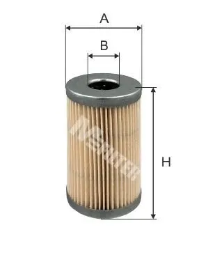 Filtro de combustible DE3104 Mfilter