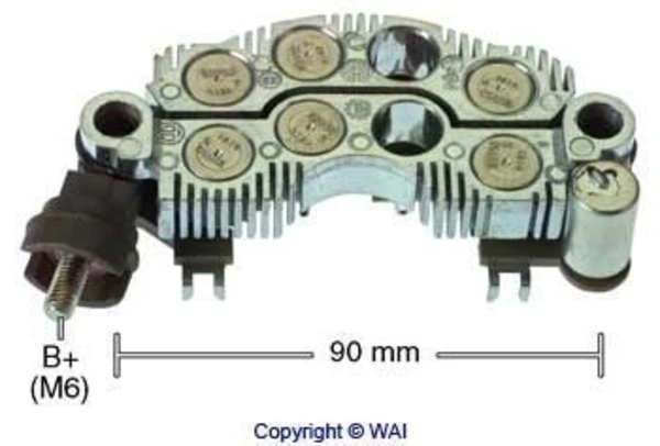 Alternador Diodo Puente Rectificador Mazda 323 F IV (BG)