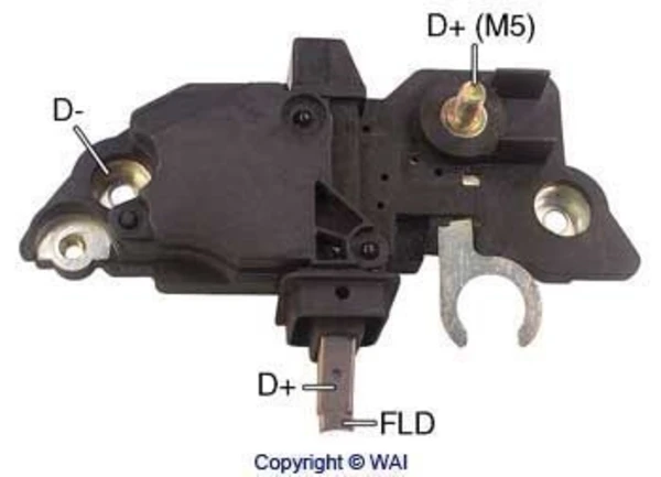 Regulador De Rele Del Generador (Rele De Carga) Fiat Doblo 2 (152)