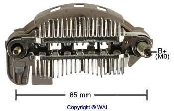 Puente de diodos, alternador Ford Ranger ET