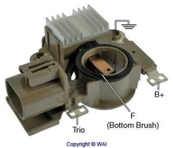 Regulador De Rele Del Generador (Rele De Carga) Mitsubishi L 200 (K60, K70)