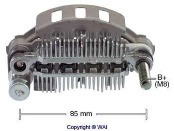 Alternador Diodo Puente Rectificador Mitsubishi L 200 (KA, KB)