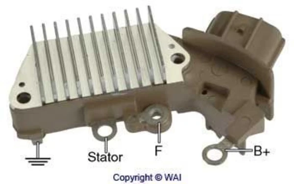Regulador De Rele Del Generador (Rele De Carga) Toyota Yaris VERSO (NCP2)