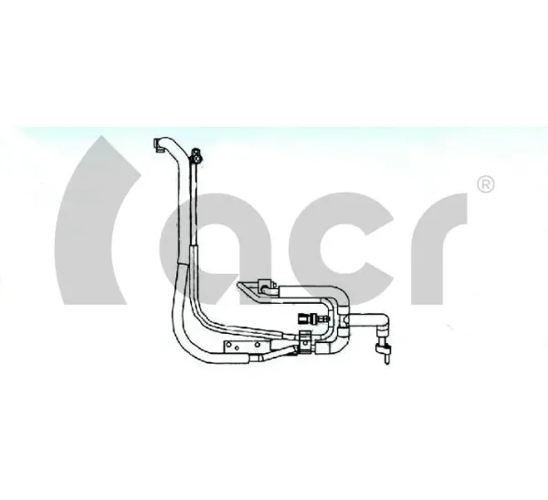 Manguera de aire acondicionado de condensador a evaporador 119562 ACR