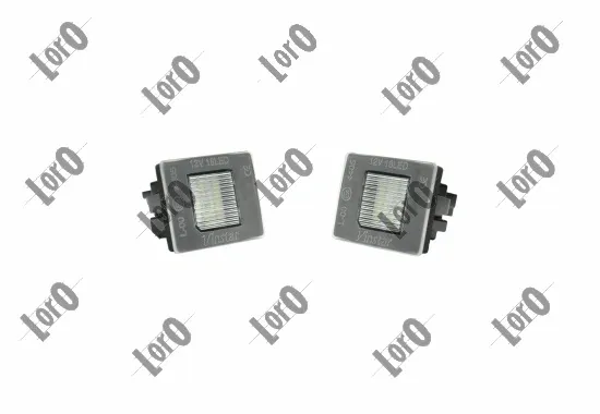Luz matricula Mercedes ML/GLE W166
