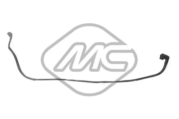 Manguera superior del depósito de expansión 92762 Metalcaucho