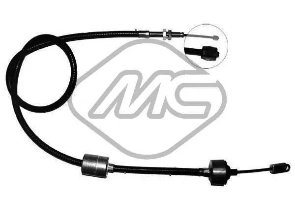Cable de embrague 82920 Metalcaucho