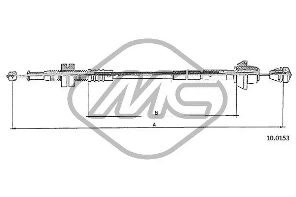 Silga de acelerador Ford Fiesta 3 (GFJ)