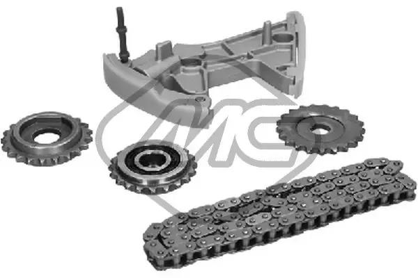 Kit de cadena de distribución 58376 Metalcaucho