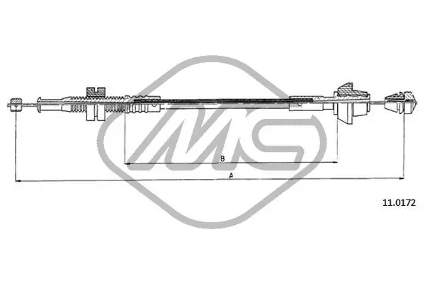 Cable del acelerador Ford Escort VI