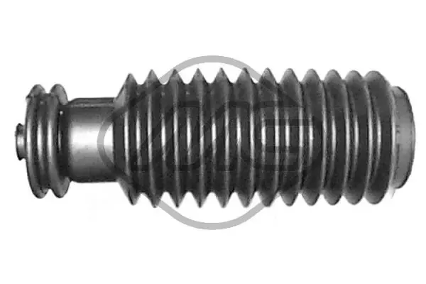 Guardapolvo de dirección izquierdo (cremallera) 01307 Metalcaucho
