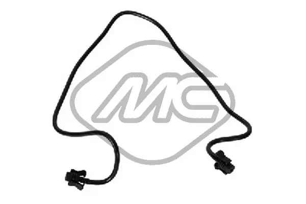 Tubería de radiador, tuberia flexible calefacción, superior 92784 Metalcaucho