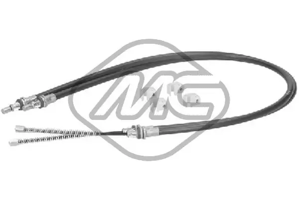 Cable de freno de mano trasero derecho/izquierdo 80026 Metalcaucho