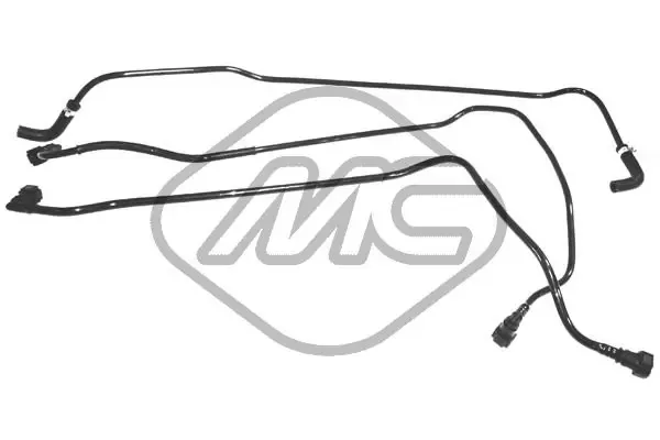 Juego de tuberías de combustible 92074 Metalcaucho