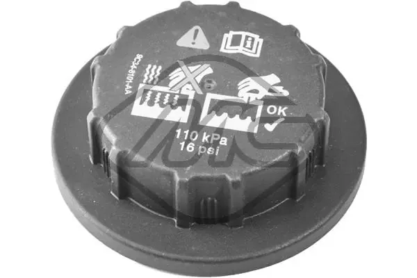 Tapón depósito de refrigerante 36013 Metalcaucho