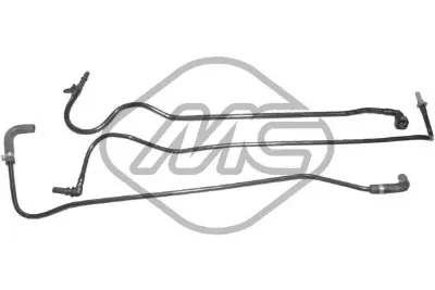 Juego de tuberías de combustible METALCAUCHO 92034