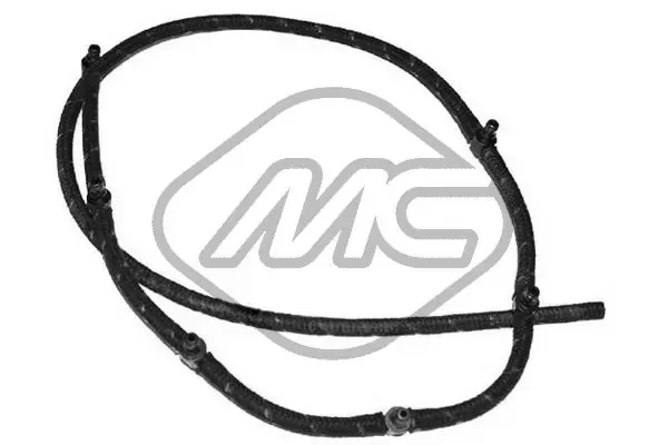 Tubería de retorno de combustible de los inyectores 33010 Metalcaucho