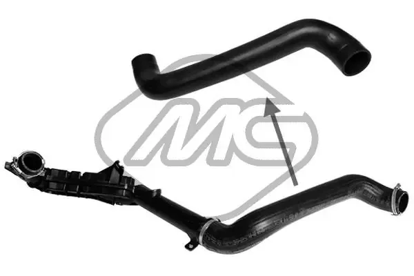 Tubo intercooler 99140 Metalcaucho