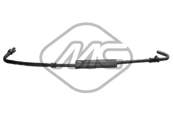 Manguera inferior del vaso de expansión 08616 Metalcaucho