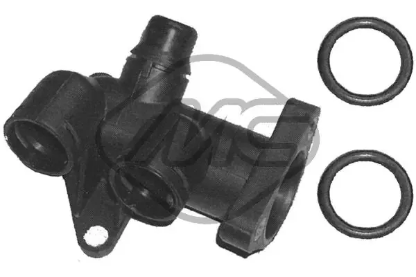 Brida del sistema de refrigeración (triple unión) 03566 Metalcaucho