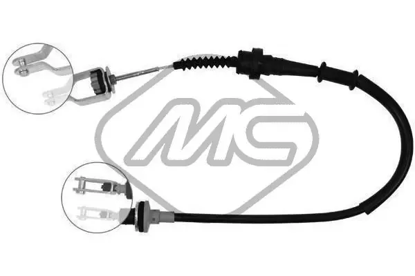 Cable de embrague 80349 Metalcaucho