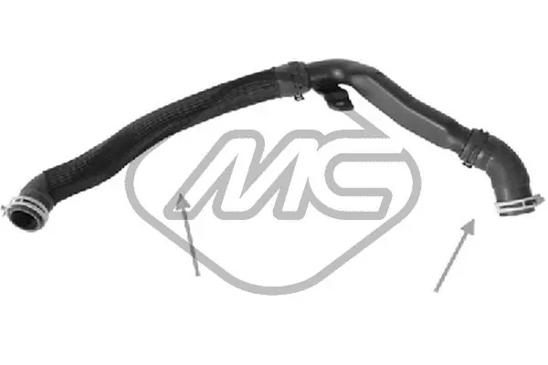 2327651 Ford manguera refrigerante para radiador inferiora