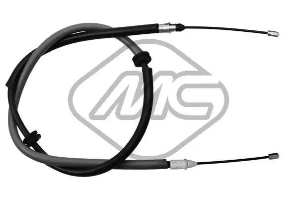 Cable de freno de mano trasero derecho 83123 Metalcaucho